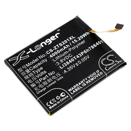 Bsc Preferred ZTE S2014 Voyage Plus Mobile Phone Replacement Battery CS-ZTS201XL